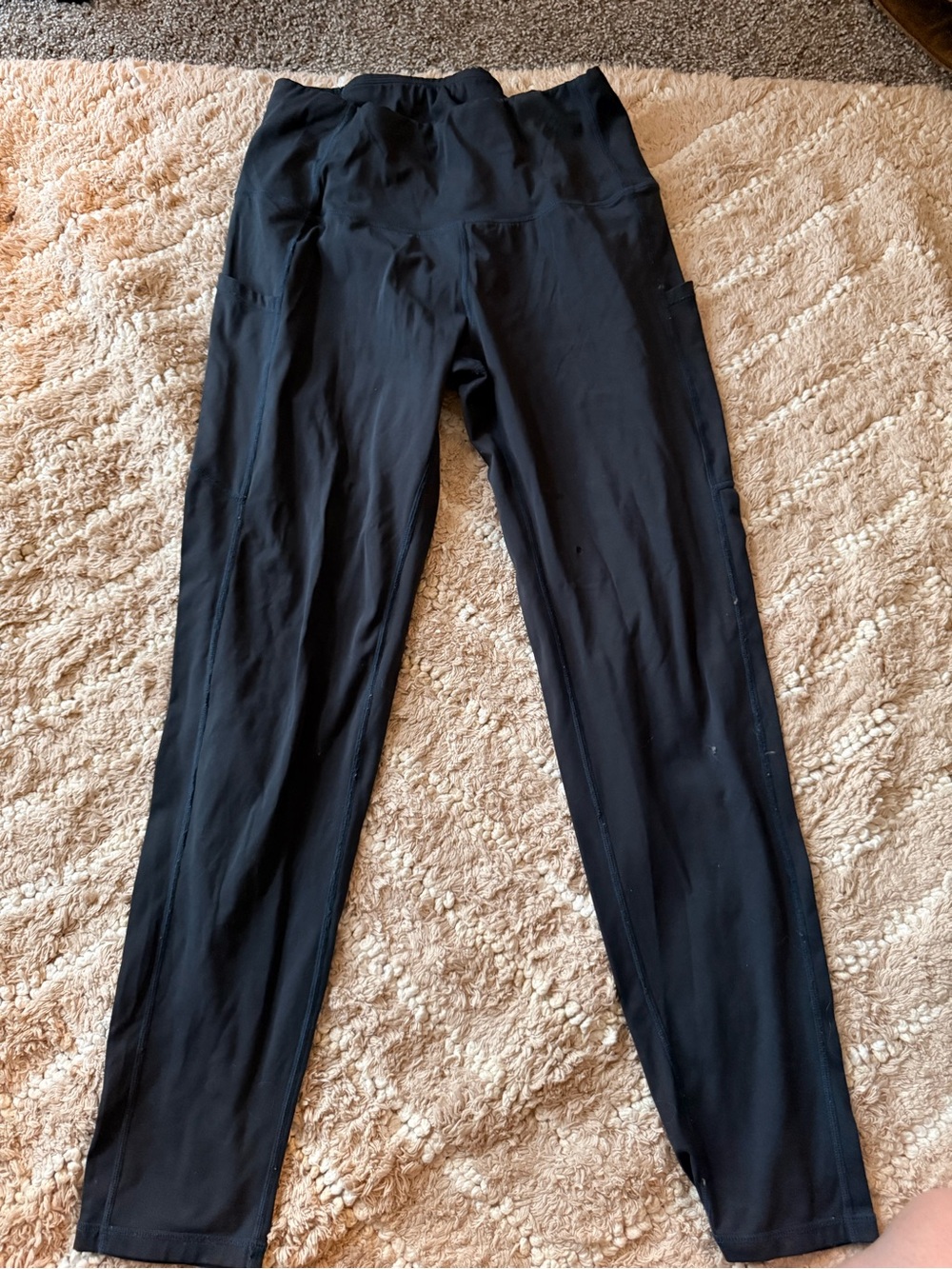 Grey High-Waist Active Leggings